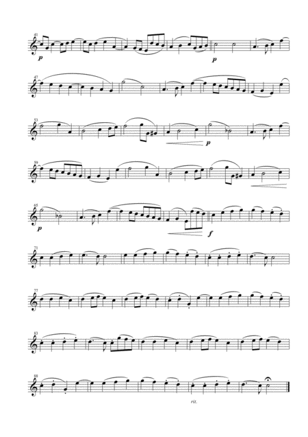Ode To Joy From Symphony No 9 For Flute Quartet Page 2