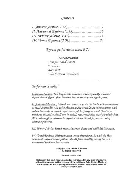 Once Around The Sun For Brass Quintet Page 2