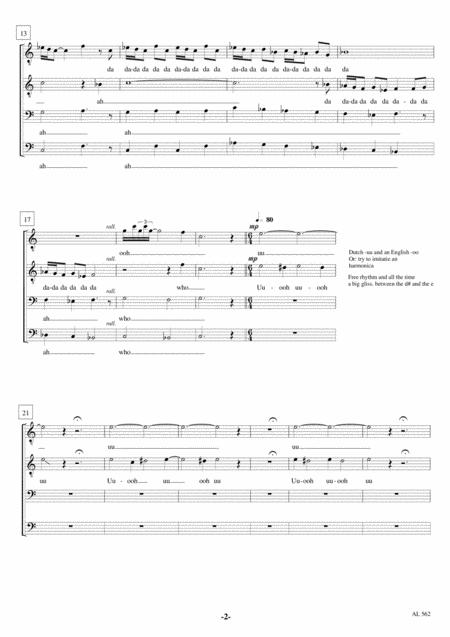 Once Upon A Time In The West Ttbb A Cappella Barbershop Page 2