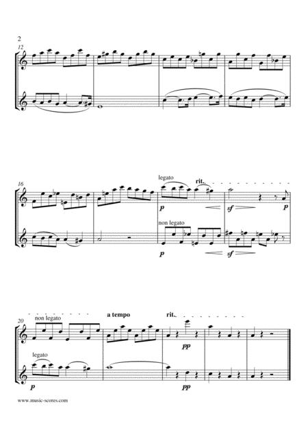 Op 50 Pavane Flute Oboe Page 2