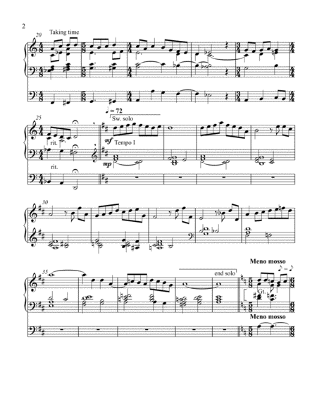 Organ Prelude 30 Page 2