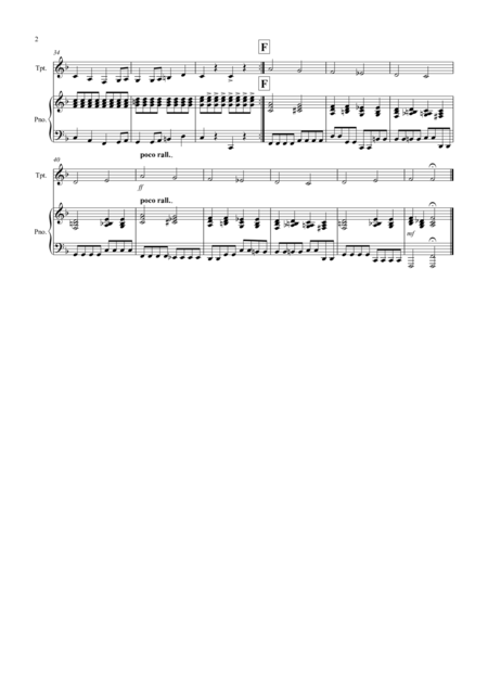 Pachelbel Rocks For Trumpet And Piano Page 2