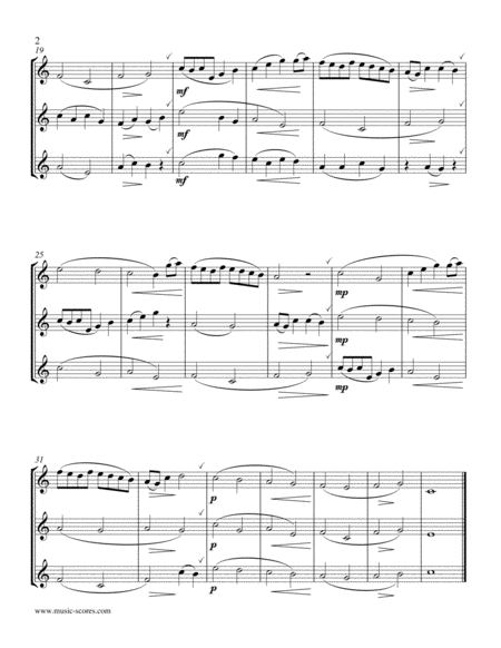 Pachelbels Canon 3 Trumpets Easy Page 2