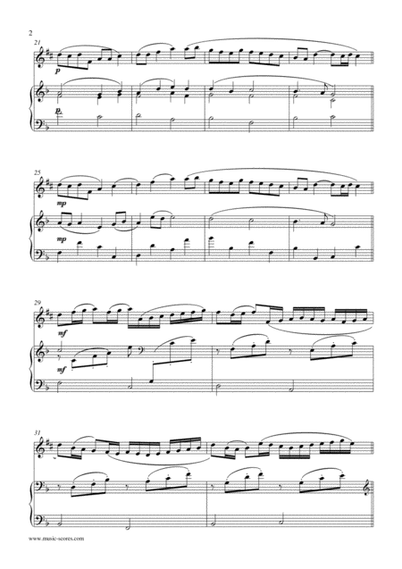 Pachelbels Canon Alto Sax And Piano F Page 2