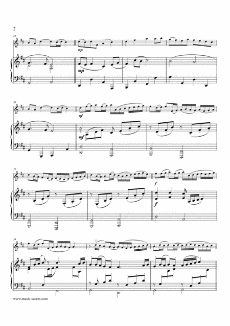 Pachelbels Canon Harp And Violin Page 2