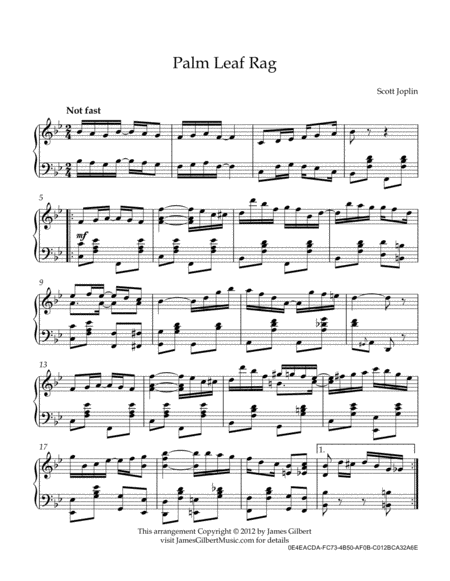 Palm Leaf Rag Page 2