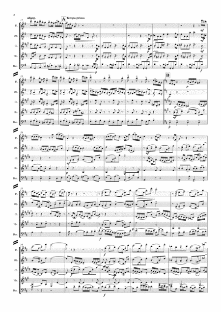 Parry An English Suite I Prelude Wind Quintet Page 2