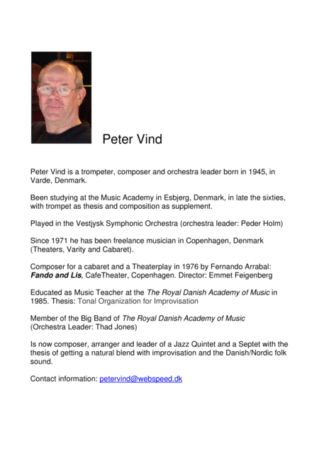 Perdido Stage Arrangements By Peter Vind Page 2