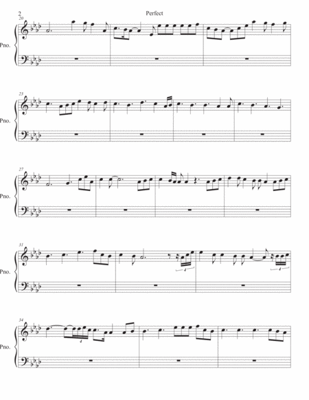 Perfect Original Key Piano Page 2