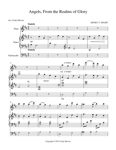 Piano Flute And Cello For Christmas Set Three Page 2