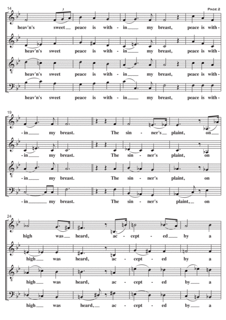 Pigrims Chorus Satb A Cappella Page 2