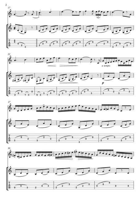 Plaisir D Amour Violin Guitar Duet Page 2