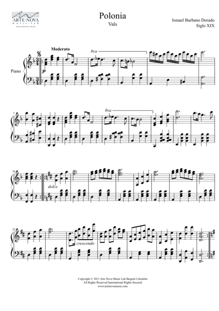 Polonia Vals Para Piano Page 2