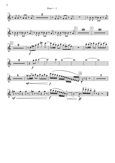 Prelude And Tango Parts Page 2