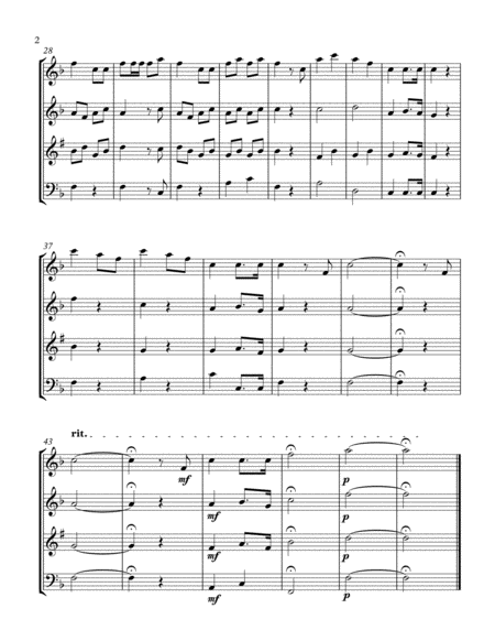 Prelude Fugue In A Minor For Organ Op 25 Page 2