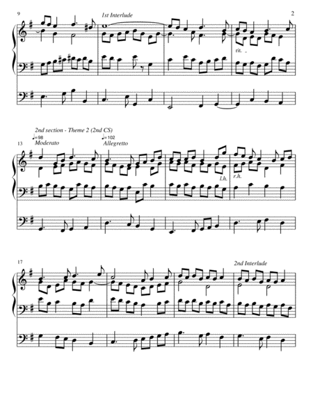 Prelude Fugue In E Minor For Organ Op 24 Page 2