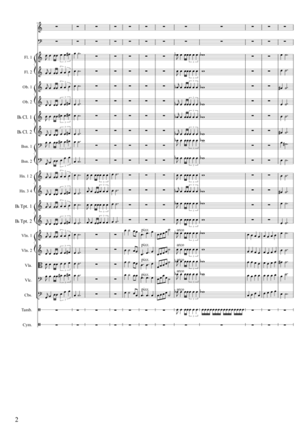 Psalm 150 Orchestration Page 2