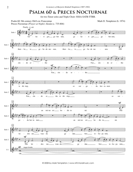 Psalm 60 Preces Nocturnae Page 2