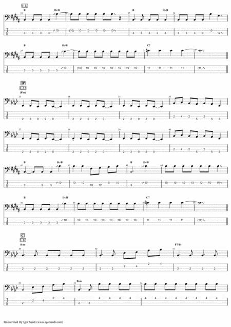 Queen John Deacon The Hitman Complete And Accurate Bass Transcription Whit Tab Page 2