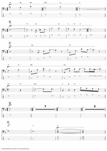 Queen Love Of My Life Studio Version Accurate Bass Transcription Whit Tab Page 2