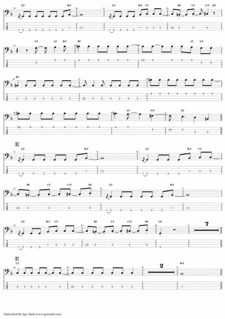 Queen Stone Cold Crazy Complete And Accurate Bass Transcription Whit Tab Page 2