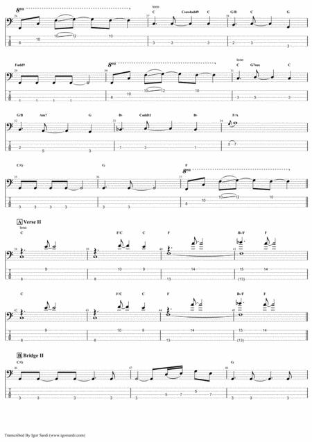 Queen The Show Must Go On Live Freddie Mercury Tribute Complete And Accurate Bass Transcription Whit Tab Page 2