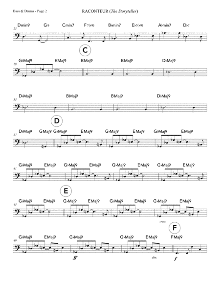 Raconteur The Storyteller Bass Drum Set Page 2