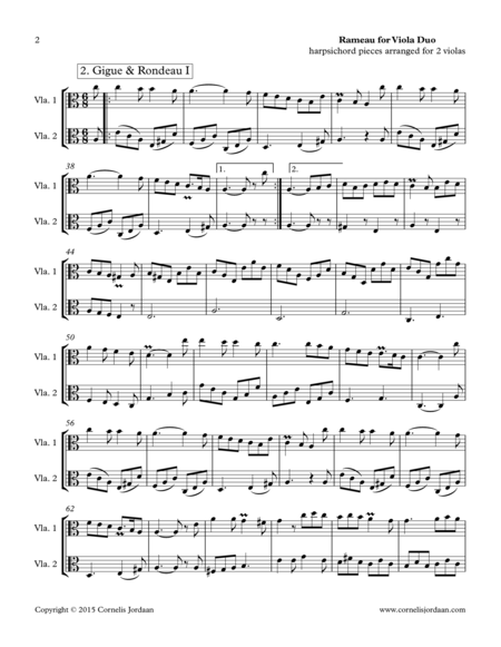 Rameau For Viola Duo Page 2