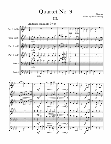 Ramsoe Brass Quartet No 3 3rd Mvt Page 2