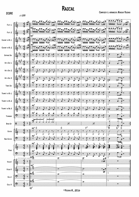 Rascal For A Variety Orchestra Page 2
