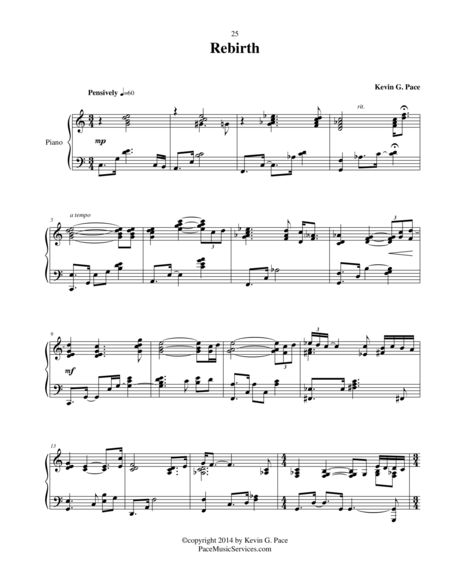 Rebirth Piano Solo Page 2