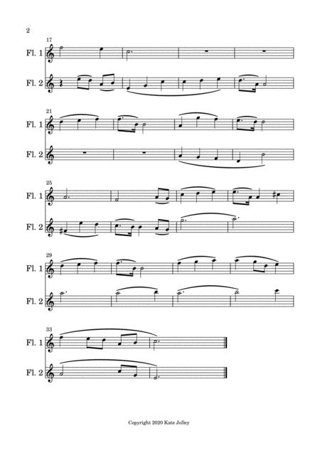 Reverie For Two Flutes Page 2