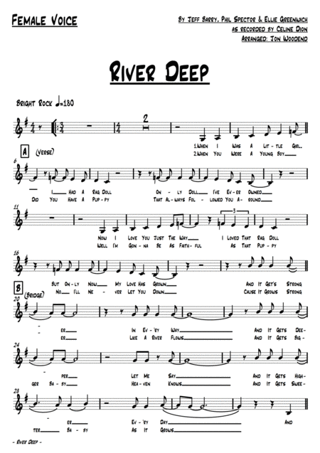 River Deep Mountain High 7 Piece Rock Band Page 2