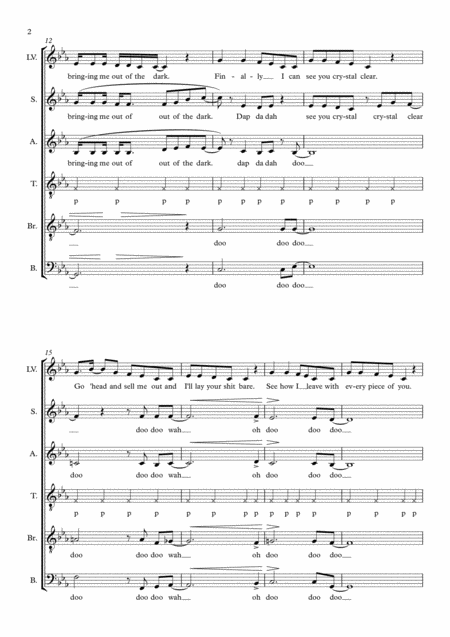 Rolling In The Deep Ssattb With Vocal Percussion Page 2