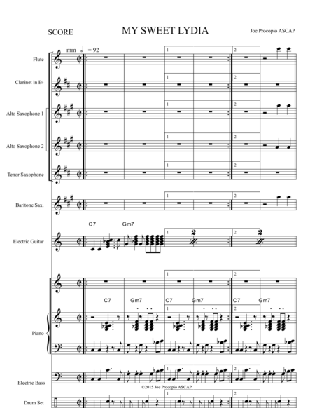 Rubba Ducky For Saxophone Quartet Page 2
