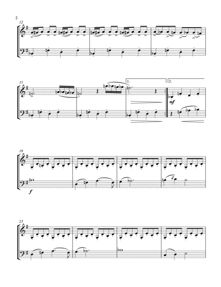 Sabre Dance By Aram Khachaturian Violin Cello Duet Page 2