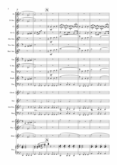 Safe In The Arms Of Jesus Easy Key Of C Violin Page 2