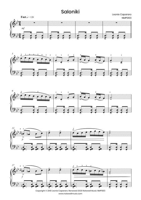 Saloniki Piano Solo Page 2