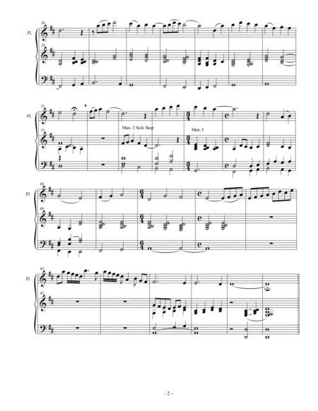 Salve Regina For Organ And Flute Page 2