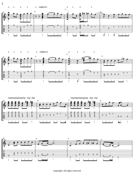 Sam Smith Too Good At Goodbyes Fingerstyle Arrangement By William Lin Page 2