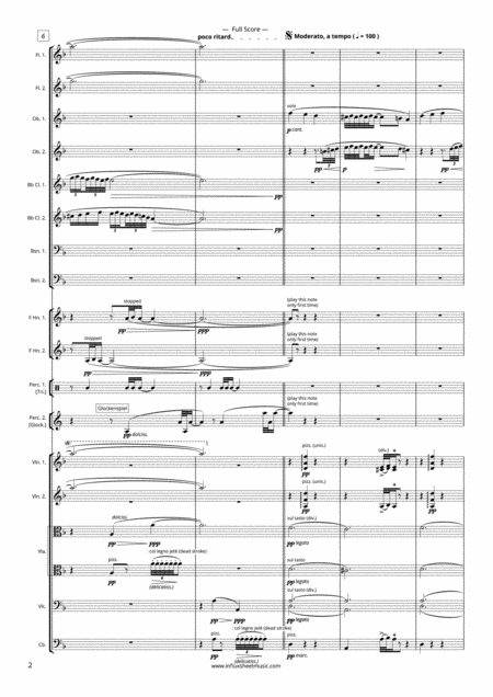 Sanz Folias For Orchestra Full Score Page 2