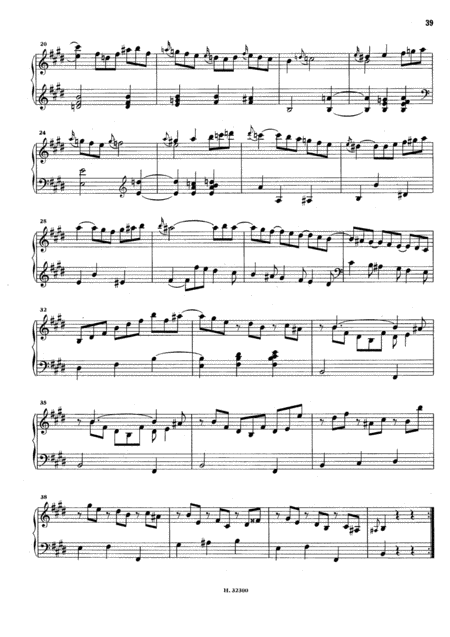 Scarlatti Sonata In E Major K215 L323 Original Version Page 2