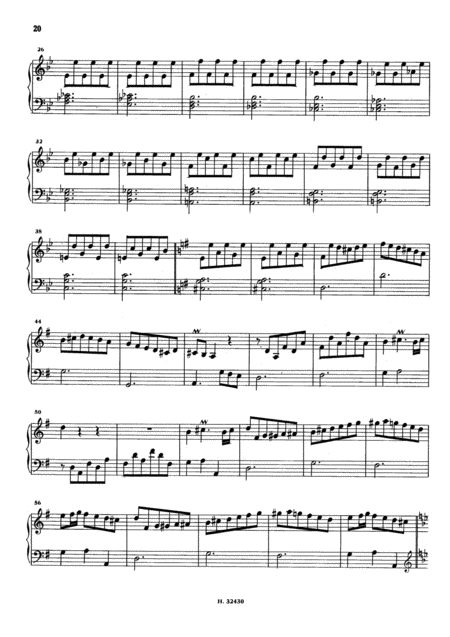 Scarlatti Sonata In G Major K260 L124 Original Version Page 2