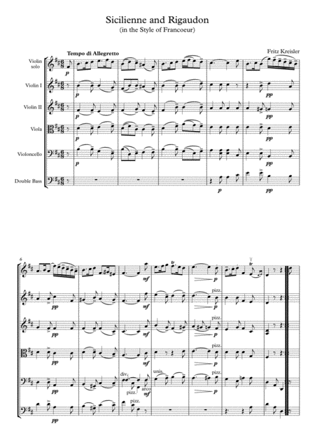 Scherzo In The Style Of Dittersdorf Page 2