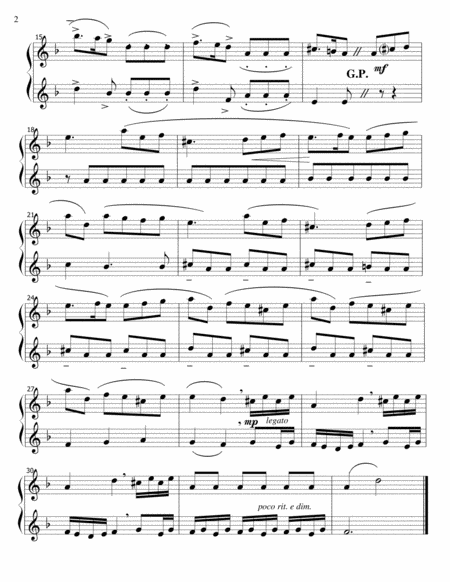 Schubert Da Quel Sembiante Appresi In G Major For Voice And Piano Page 2