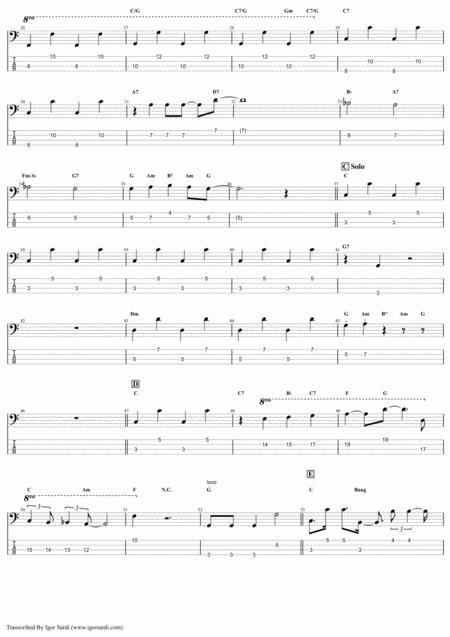 Seaside Rendezvous Queen John Deacon Complete And Accurate Bass Transcription Whit Tab Page 2