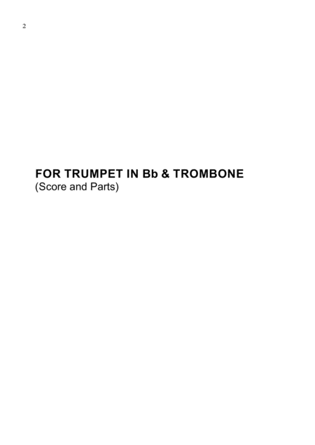 Senorita Sheet Music For Trumpet In Bb And Trombone Score And Parts Page 2