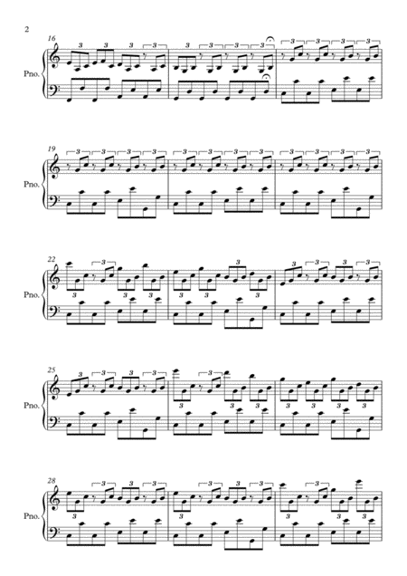 September Song Piano Page 2