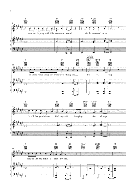 Shallow From A Star Is Born F Sharp Major Page 2