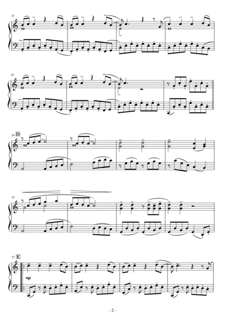 Short Ez Piano 150 Only Time Enya Page 2